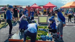 Dětská liga okresu Chrudim v požárním útoku Zderaz