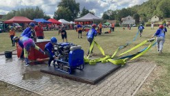 Dětská liga okresu Chrudim v požárním útoku Bělá