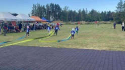 Dětská liga okresu Chrudim v požárním útoku Zderaz