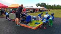 Dětská liga okresu Chrudim v požárním útoku Zderaz