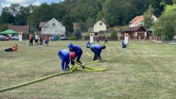 Dětská liga okresu Chrudim v požárním útoku Bělá