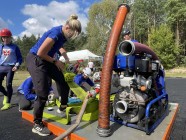Dětská liga okresu Chrudim v požárním útoku Zderaz