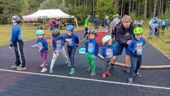 Dětská liga okresu Chrudim v požárním útoku Zderaz
