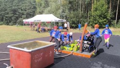 Dětská liga okresu Chrudim v požárním útoku Zderaz