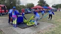 Dětská liga okresu Chrudim v požárním útoku Bělá