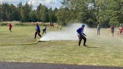 Dětská liga okresu Chrudim v požárním útoku Zderaz