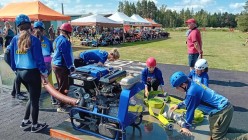 Dětská liga okresu Chrudim v požárním útoku Zderaz
