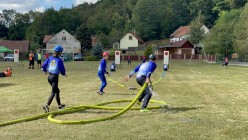 Dětská liga okresu Chrudim v požárním útoku Bělá