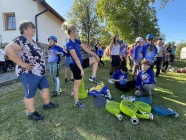 Dětská soutěž v požárních útocích Leštinka