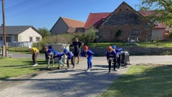 Dětská soutěž v požárních útocích Leštinka