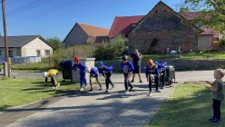 Dětská soutěž v požárních útocích Leštinka