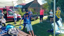 Dětská soutěž v požárních útocích Leštinka