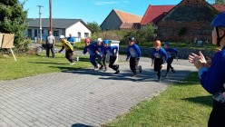 Dětská soutěž v požárních útocích Leštinka