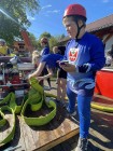 Dětská soutěž v požárních útocích Leštinka