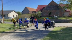 Dětská soutěž v požárních útocích Leštinka
