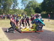 Okresní kolo požárního sportu Otradov - dorost a dospělí