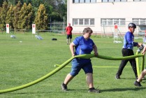 Okresní kolo hry Plamen Slatiňany (děti-štafety a požární útok)