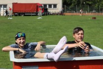 Okresní kolo hry Plamen Slatiňany (děti-štafety a požární útok)